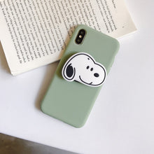 Load image into Gallery viewer, 3D Cute Cartoon Soft Phone Case For iPhone
