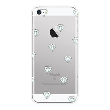 Load image into Gallery viewer, Diamond Black White Luxury iPhone Phone Case