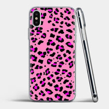 Load image into Gallery viewer, Tiger Leopard Printed Silicone Phone Case For iPhone