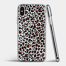 Load image into Gallery viewer, Tiger Leopard Printed Silicone Phone Case For iPhone