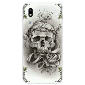 Skeleton Silicone Phone Case for iPhone