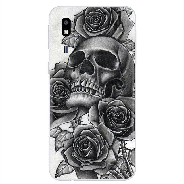 Skeleton Silicone Phone Case for iPhone