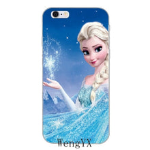 Load image into Gallery viewer, Elsa Princess Silicone Soft Phone Case For iPhone
