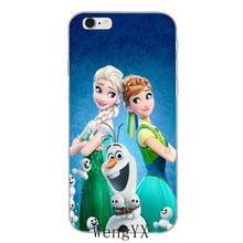 Load image into Gallery viewer, Elsa Princess Silicone Soft Phone Case For iPhone
