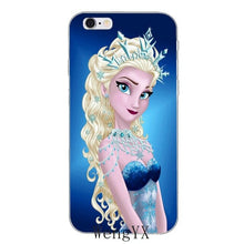 Load image into Gallery viewer, Elsa Princess Silicone Soft Phone Case For iPhone
