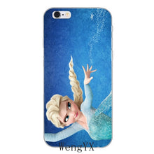 Load image into Gallery viewer, Elsa Princess Silicone Soft Phone Case For iPhone
