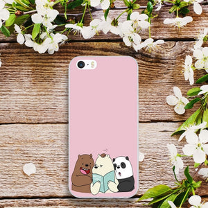 Cartoon Network Bear Silicone Mobile Phone Cases