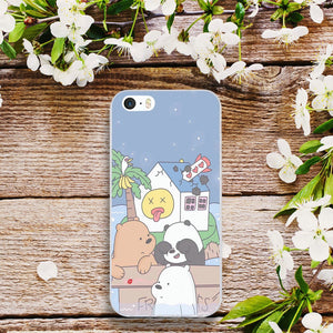 Cartoon Network Bear Silicone Mobile Phone Cases