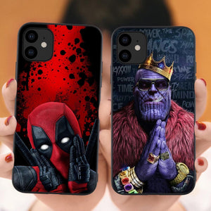 Marvel Venom Iron Man Spider-Man iPhone Phone Case