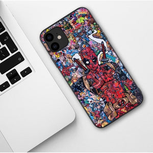 Marvel Venom Iron Man Spider-Man iPhone Phone Case