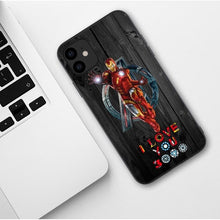 Load image into Gallery viewer, Marvel Venom Iron Man Spider-Man iPhone Phone Case
