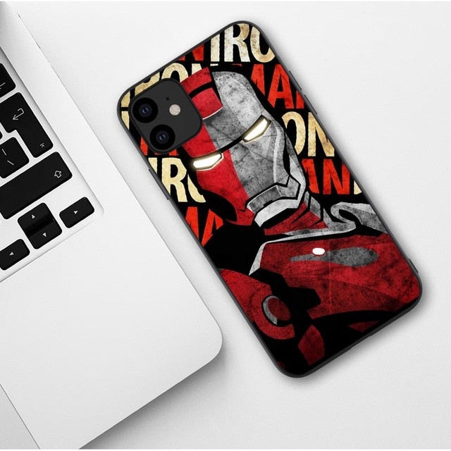 Marvel Venom Iron Man Spider-Man iPhone Phone Case