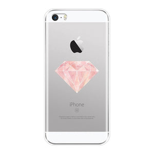 Diamond Black White Luxury iPhone Phone Case