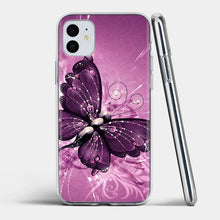 Load image into Gallery viewer, Butterfly Silicone iPhone Phone Case
