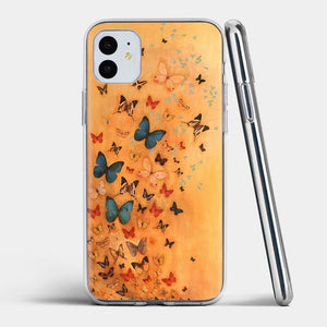 Butterfly Silicone iPhone Phone Case