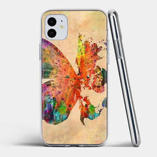 Load image into Gallery viewer, Butterfly Silicone iPhone Phone Case
