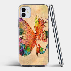 Butterfly Silicone iPhone Phone Case