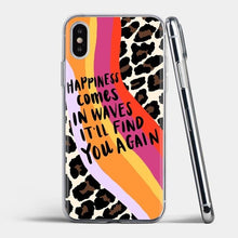 Load image into Gallery viewer, Tiger Leopard Printed Silicone Phone Case For iPhone
