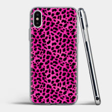 Load image into Gallery viewer, Tiger Leopard Printed Silicone Phone Case For iPhone
