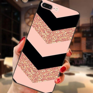 Patterned Shiny iPhone Phone Case