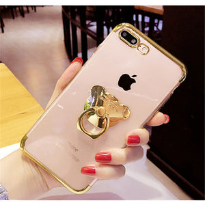 Glossy Soft Silicone Case for iPhone