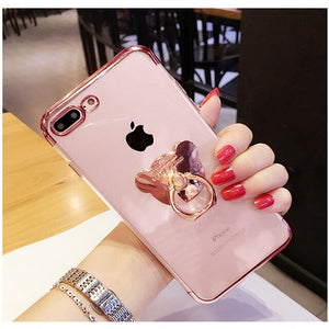 Glossy Soft Silicone Case for iPhone