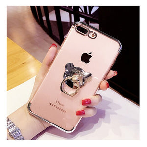 Glossy Soft Silicone Case for iPhone